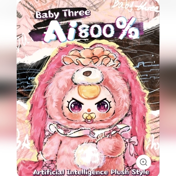 BABY THREE AI 800% PLUSH